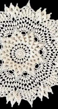 Nelly Klos - Aster Doily - English