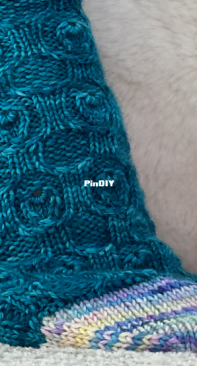 Mounted Jewels Socks by Tree Line Woolens - Free