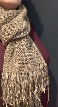 Triolet Scarf by Gayle Colebrook-Free