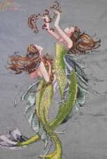Deep blue mermaid