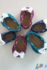 Ruby Needles Designs - Little Lady Slippers