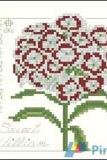 Serendipity Designs Floral Elegance Collection - L-205 Sweet William