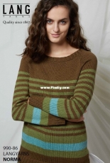 990-86 Lang Yarns Norma by LANGYARNS SWITZERLAND-English-German-French-Dutch