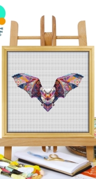 Awesome Pattern Studio - C532 - Mandala Bat