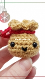 Delinlea - Danielle - Blogmas 2020 - Santas Bag Amigurumi - Free