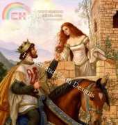 HAED HAERS032 Arthur and Guenievere by Ruth Sanderson