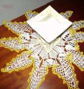 doily aster-crochet monthly 276 or ganchillo artistico 305