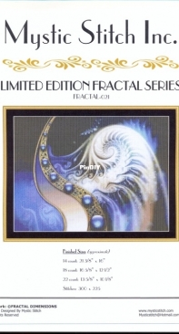 Mystic Stitch Inc. - Limited Edition Fractal Series - Fractal-021