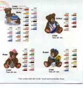 Cherished Teddies 1 - Machine Embroidery/ME