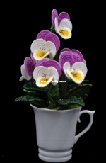 Happy Patty Crochet- Pansy