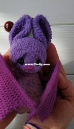 Lesena Pattern Toys - Olesya Don - Lavender Bat - Олеси Дон - Лавандовая мышка - Russian
