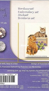 Lanarte - Franciens Kitten 90156 Tomcat Joris, Suzy in a Box XSD