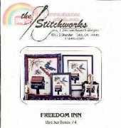 The Stitchworks FREEDOM INN Bird Inn Series #4