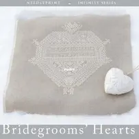 Needleprint - Bridegrooms Hearts PCS