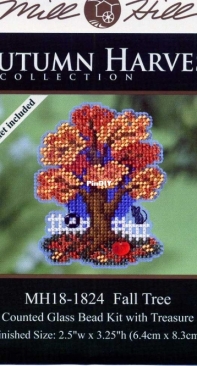Mill Hill Autumn Harvest Collection MH18-1824 Fall Tree XSD
