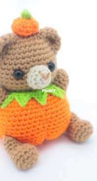 Stringy Ding Ding - Olive - Pumpkin Bear - Free