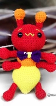 Anvis Granny Handicraft - Joy Pham Sontakke - #34 - Dric - The chubby Ant