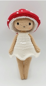 Critter Stitch - Stephanie Buckner - Mushroom Sprite