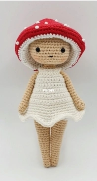 Critter Stitch - Stephanie Buckner - Mushroom Sprite