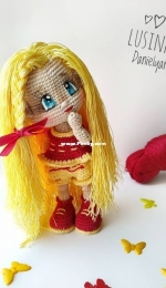 Lusinka Danielyan - Doll Polinka - куколкa Полинкa - Russian