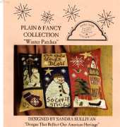 Homespun Elegance PFC-35 - Plain & Fancy Collection Winter Patches