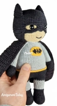 Amigurumi Today - Unknown Designer - Bat Hero Toy - free