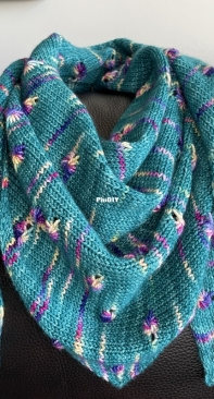 Going My Way Shawl by The Whispering Moss - Free