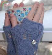 SweaterBabe - Katherine Lee - Lush Lovely Lacey Mitts