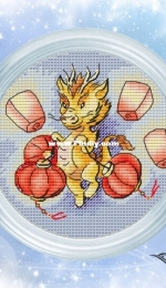 Eastern Calendar - Dragon by Antonina Tretyakova