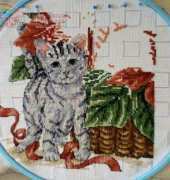 Christmas Kitten WIP