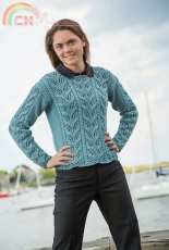 Classic Elite Yarns-9214-Diana Sweater by Amy Loberg