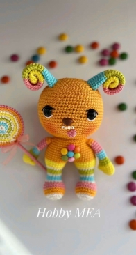 Hobbymeaa - Emine Kesin - Candy Monster Bonbon