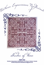 Northern Expressions Needlework NEN 024 - Shades of Wine XSD/PCS