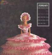 Annies Calendar Bed Doll Society - The Antebellum Collection - Miss February 1991