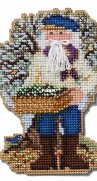 Mill Hill - MH20-2432 - Mediterranean Santas - Olive Harvest Santa