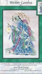 Joan Elliott Design JE271 Winter Geisha