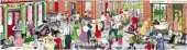 Street Party by Sandy Littlejohn from Cross Stitch Collection 207 - 209