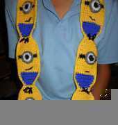 Minion Scarf.. Heather Lindsay for Cuddly Critters  free