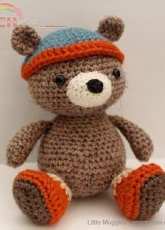 Little Muggles Amigurumi Designs- Bernie Bear