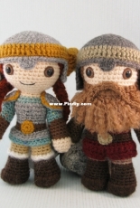 Lucy Ravenscar - Lucy Collin - Dwarf Amigurumi