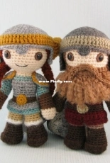 Lucy Ravenscar - Lucy Collin - Dwarf Amigurumi