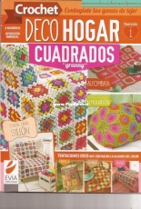 Evia Ediciones - Crochet Deco Hogar Cuadrados Granny (Squares) No. 1 2014 - Spanish