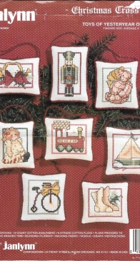 Janlynn - 77-627 - Toys of Yesteryear Ornaments by Jean Farish