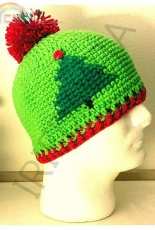 Muttix- R W - Christmas Tree Graphed Slouchy Hat