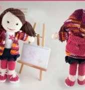lily sugar n cream -  Back To School Lily Doll - Free