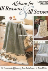 Leisure Arts - Jean Leinhauser and Rita Weiss - Afghans For All Reasons and Seasons
