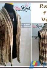 Be A Crafter - Maz Kwok - Crochet Rustic Fall Vest - Free