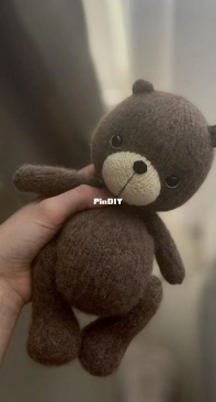 The Barney Bear - Alena Daria Konurkina - Daria Toys - Mishuta Shop