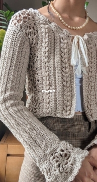 Forling Crochet - Cecile cardigan