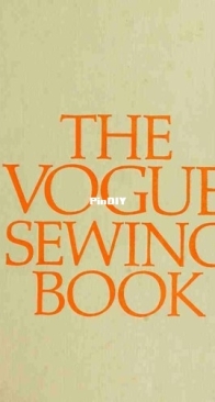 The Vogue Sewing Book - Vogue Patterns - 1975